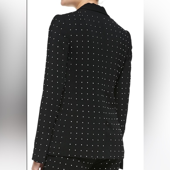 A.L.C. Rhinestone-Embellished Crepe Blazer - Picture 4 of 4